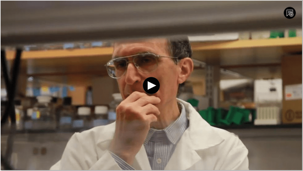 2015 Nobel Laureate Aziz Sancar in lab