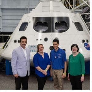 Heather Vivian, an MBA student at Fayetteville State University (FSU), was recognized for the best business case presented to the NASA “Space Tank” team, similar to the “Shark Tank” program.