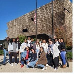 A group of UNCP students toured Washington, D.C. as part of the sixth annual ‘UNCP in DC’ alternative fall break trip