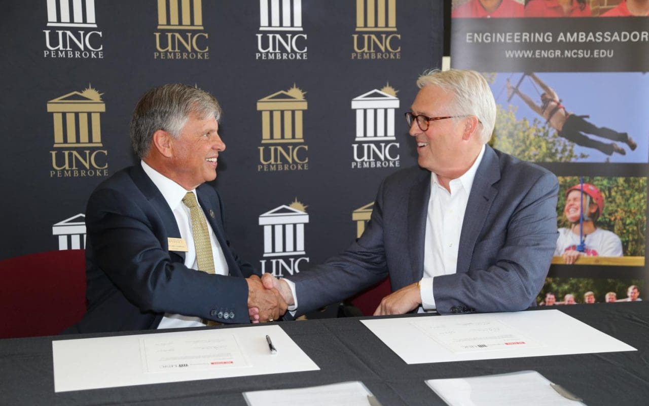 Chancellors signing agreement