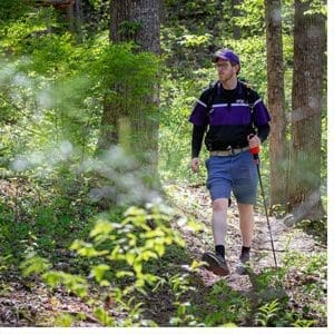 WCU Engineering students' ingenuity leads to a trekking pole for the digital age