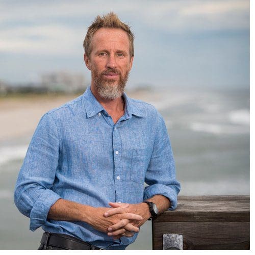 Dylan McNamara, associate professor and chair of the UNCW Department of Physics and Physical Oceanography