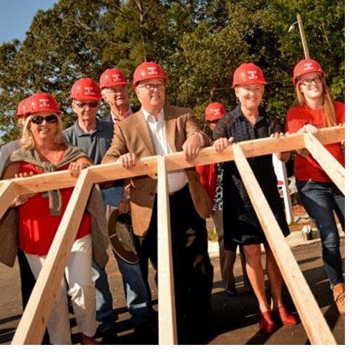 NC State’s historic Build-A-Block program nears completion after nine months of intense effort.