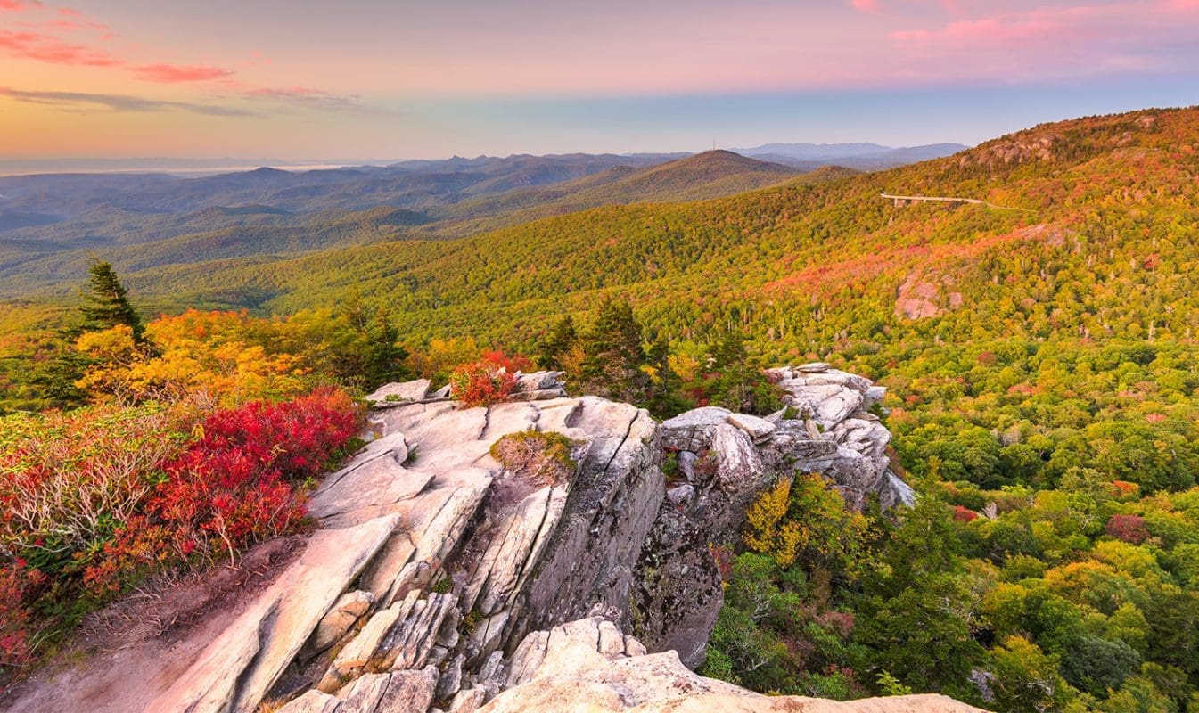 Fall Foliage in NC Mountains